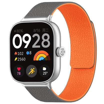 Bracelet de montre magnétique en silicone à texture litchi xDfind, For Xiaomi Band 10 Pro/9 Pro/Redmi Watch 6/5/4, For Xiaomi Smart Bnad 10 / 9 / 8, For Redmi Watch 3 Active/Watch 3 Lite, For Redmi Watch 3