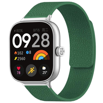 Bracelet de montre magnétique en silicone à texture litchi xDfind, For Xiaomi Band 10 Pro/9 Pro/Redmi Watch 6/5/4, For Xiaomi Smart Bnad 10 / 9 / 8, For Redmi Watch 3 Active/Watch 3 Lite, For Redmi Watch 3