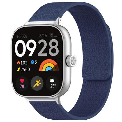 Bracelet de montre magnétique en silicone à texture litchi xDfind, For Xiaomi Band 10 Pro/9 Pro/Redmi Watch 6/5/4, For Xiaomi Smart Bnad 10 / 9 / 8, For Redmi Watch 3 Active/Watch 3 Lite, For Redmi Watch 3