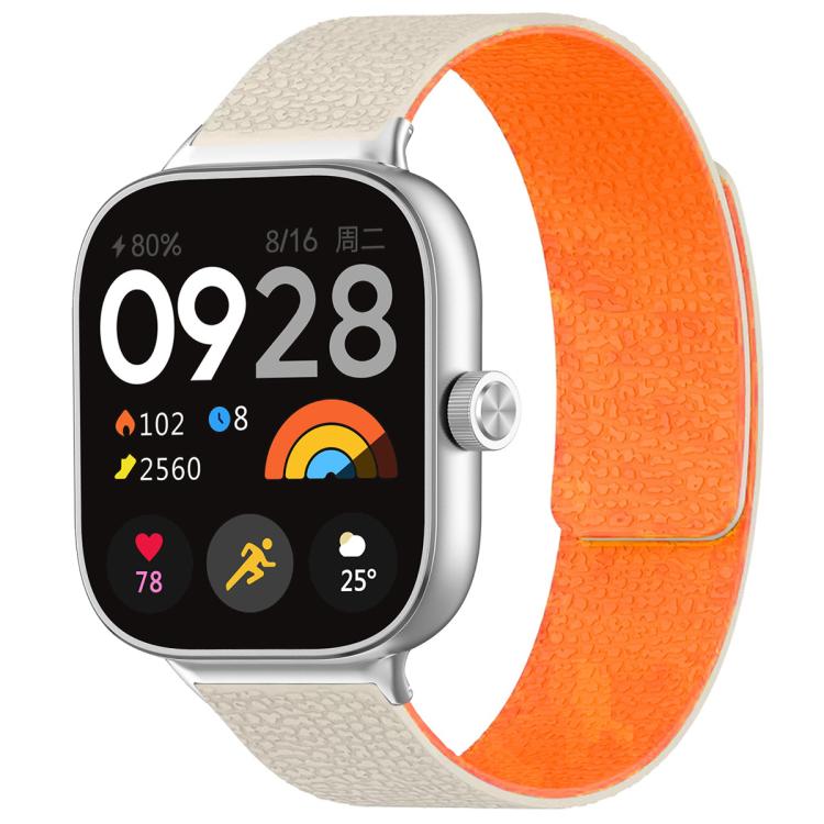 Bracelet de montre magnétique en silicone à texture litchi xDfind, For Xiaomi Band 10 Pro/9 Pro/Redmi Watch 6/5/4, For Xiaomi Smart Bnad 10 / 9 / 8, For Redmi Watch 3 Active/Watch 3 Lite, For Redmi Watch 3