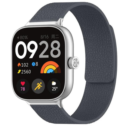 Bracelet de montre magnétique en silicone à texture litchi xDfind, For Xiaomi Band 10 Pro/9 Pro/Redmi Watch 6/5/4, For Xiaomi Smart Bnad 10 / 9 / 8, For Redmi Watch 3 Active/Watch 3 Lite, For Redmi Watch 3