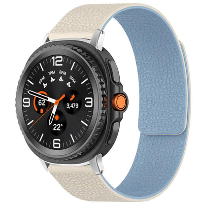 Bracelet de montre magnétique en silicone à texture litchi xDfind, For Samsung Galaxy Watch Ultra/Ultra 2025, For Samsung Galaxy Watch8 / 8 Classic, For Samsung Galaxy Watch 7 / 6 / 5 / FE, For Samsung Galaxy Fit3 SM-R390