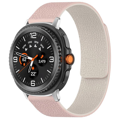 Bracelet de montre magnétique en silicone à texture litchi xDfind, For Samsung Galaxy Watch Ultra/Ultra 2025, For Samsung Galaxy Watch8 / 8 Classic, For Samsung Galaxy Watch 7 / 6 / 5 / FE, For Samsung Galaxy Fit3 SM-R390