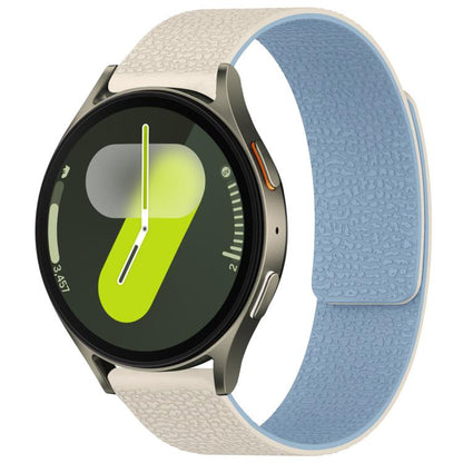 Bracelet de montre magnétique en silicone à texture litchi xDfind, For Samsung Galaxy Watch Ultra/Ultra 2025, For Samsung Galaxy Watch8 / 8 Classic, For Samsung Galaxy Watch 7 / 6 / 5 / FE, For Samsung Galaxy Fit3 SM-R390