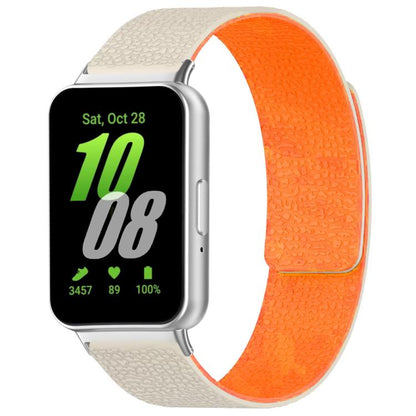 Bracelet de montre magnétique en silicone à texture litchi xDfind, For Samsung Galaxy Watch Ultra/Ultra 2025, For Samsung Galaxy Watch8 / 8 Classic, For Samsung Galaxy Watch 7 / 6 / 5 / FE, For Samsung Galaxy Fit3 SM-R390