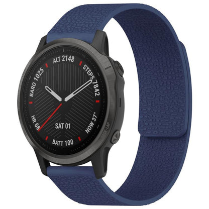 Bracelet de montre magnétique en silicone à texture litchi xDfind, For Garmin Fenix 8/7X/6X/5X 26mm, For Garmin Fenix 8/7/6/5 22mm, For Garmin Fenix 8/7S/6S/5S 20mm, For Garmin Forerunner 45 / 45S / Swim 2 18mm, For Garmin Forerunner 35/30/35J 20mm