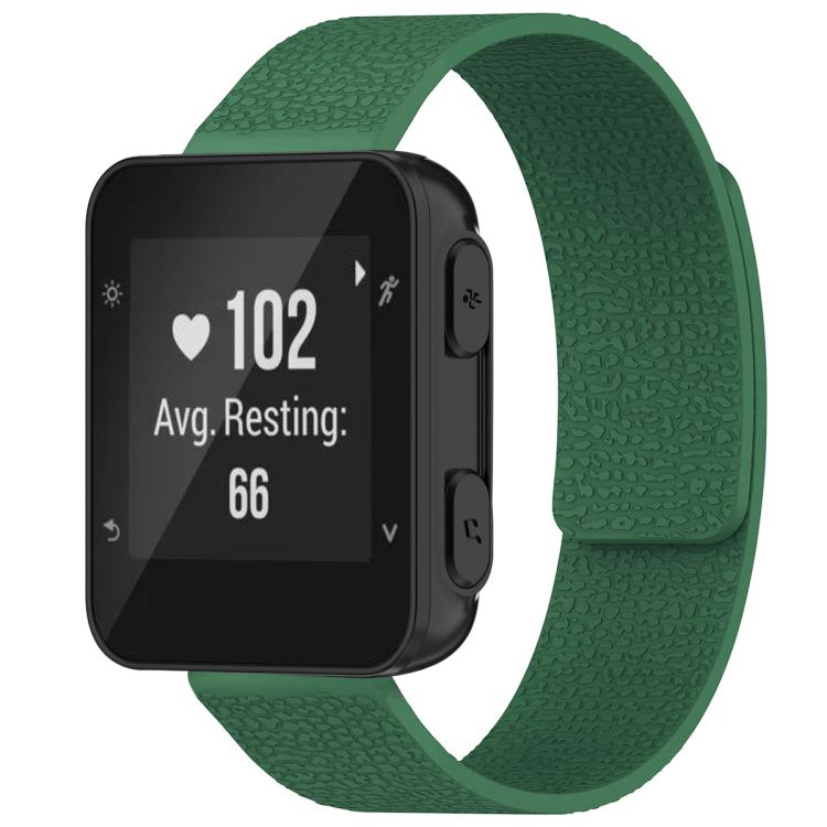 Bracelet de montre magnétique en silicone à texture litchi xDfind, For Garmin Fenix 8/7X/6X/5X 26mm, For Garmin Fenix 8/7/6/5 22mm, For Garmin Fenix 8/7S/6S/5S 20mm, For Garmin Forerunner 45 / 45S / Swim 2 18mm, For Garmin Forerunner 35/30/35J 20mm