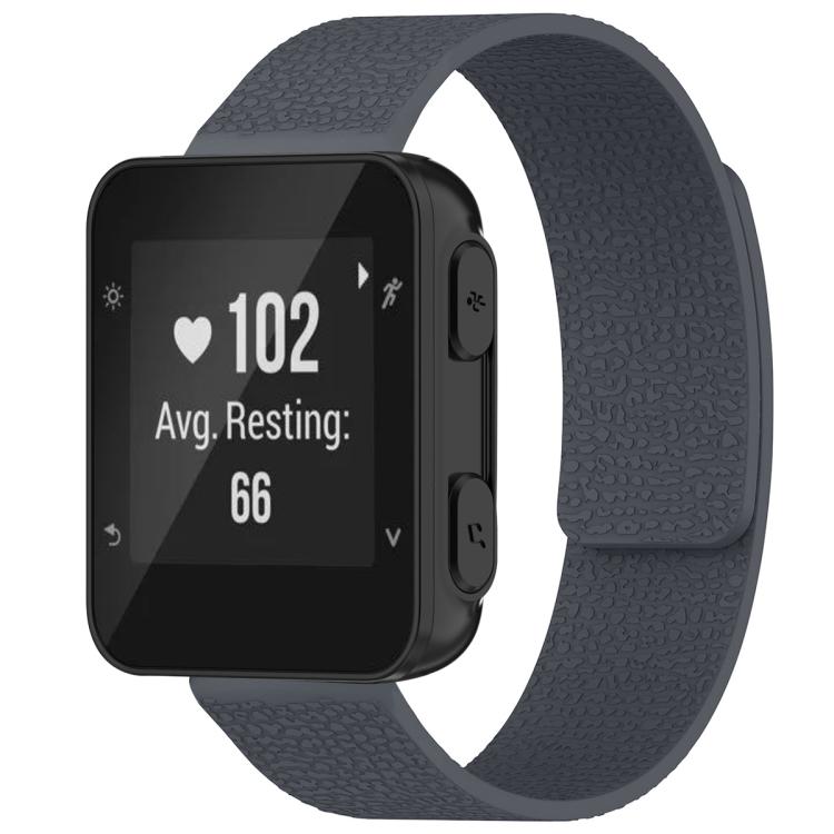 Bracelet de montre magnétique en silicone à texture litchi xDfind, For Garmin Fenix 8/7X/6X/5X 26mm, For Garmin Fenix 8/7/6/5 22mm, For Garmin Fenix 8/7S/6S/5S 20mm, For Garmin Forerunner 45 / 45S / Swim 2 18mm, For Garmin Forerunner 35/30/35J 20mm