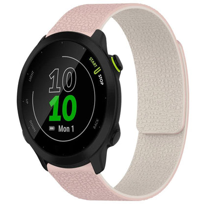 Bracelet de montre magnétique en silicone à texture litchi xDfind, For Garmin Fenix 8/7X/6X/5X 26mm, For Garmin Fenix 8/7/6/5 22mm, For Garmin Fenix 8/7S/6S/5S 20mm, For Garmin Forerunner 45 / 45S / Swim 2 18mm, For Garmin Forerunner 35/30/35J 20mm