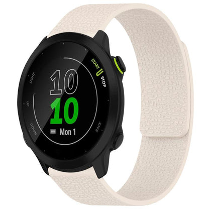 Bracelet de montre magnétique en silicone à texture litchi xDfind, For Garmin Fenix 8/7X/6X/5X 26mm, For Garmin Fenix 8/7/6/5 22mm, For Garmin Fenix 8/7S/6S/5S 20mm, For Garmin Forerunner 45 / 45S / Swim 2 18mm, For Garmin Forerunner 35/30/35J 20mm