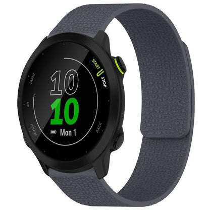 Bracelet de montre magnétique en silicone à texture litchi xDfind, For Garmin Fenix 8/7X/6X/5X 26mm, For Garmin Fenix 8/7/6/5 22mm, For Garmin Fenix 8/7S/6S/5S 20mm, For Garmin Forerunner 45 / 45S / Swim 2 18mm, For Garmin Forerunner 35/30/35J 20mm