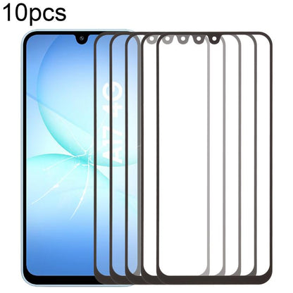 10pcs Front Screen Outer Glass Lens with OCA Optically Clear Adhesive