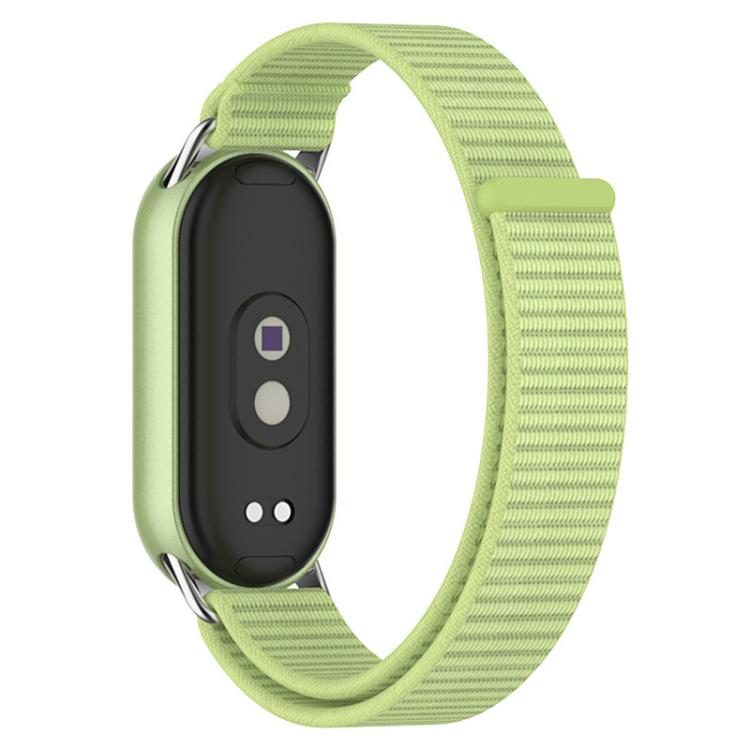 Bracelet de montre xDfind en nylon tressé avec connecteur métallique, For Xiaomi Smart Band 10 / 9 / 8 / NFC
