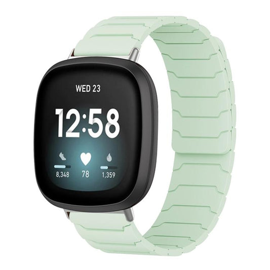 Bracelet de montre magnétique en silicone xDfind, For Fitbit Versa 4 / 3 / Sense 2 / Sense