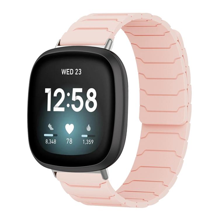 Bracelet de montre magnétique en silicone xDfind, For Fitbit Versa 4 / 3 / Sense 2 / Sense