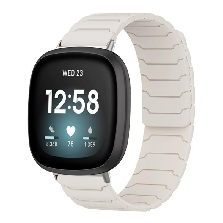 Bracelet de montre magnétique en silicone xDfind, For Fitbit Versa 4 / 3 / Sense 2 / Sense