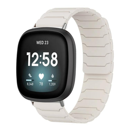 Bracelet de montre magnétique en silicone xDfind, For Fitbit Versa 4 / 3 / Sense 2 / Sense