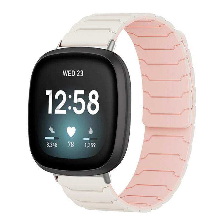 Bracelet de montre magnétique en silicone xDfind, For Fitbit Versa 4 / 3 / Sense 2 / Sense