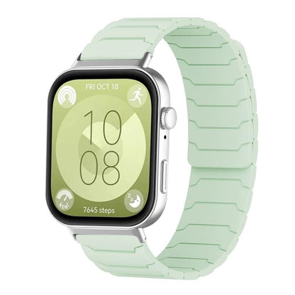 Bracelet de montre magnétique en silicone xDfind, For Huawei Watch Fit4 / Fit4 Pro / Fit3