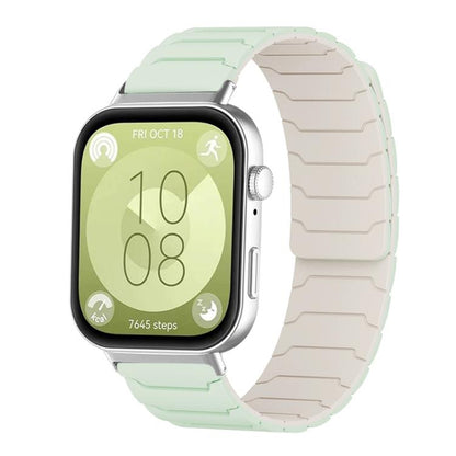 Bracelet de montre magnétique en silicone xDfind, For Huawei Watch Fit4 / Fit4 Pro / Fit3