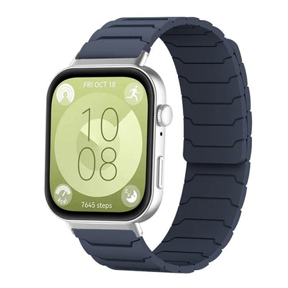 Bracelet de montre magnétique en silicone xDfind, For Huawei Watch Fit4 / Fit4 Pro / Fit3