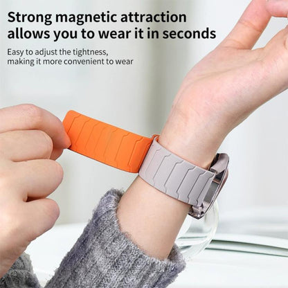 Bracelet de montre magnétique en silicone xDfind, For Huawei Watch Fit4 / Fit4 Pro / Fit3