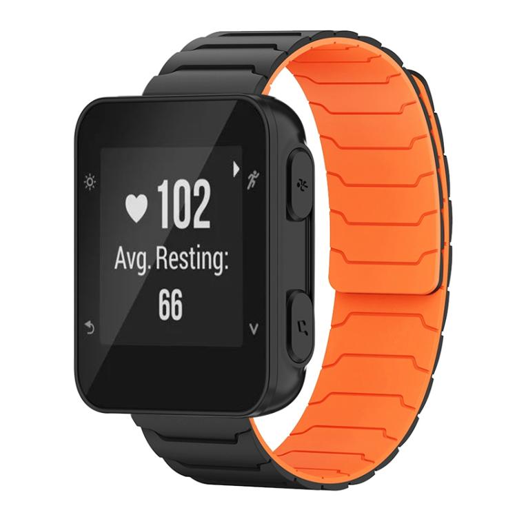 Bracelet de montre magnétique en silicone xDfind, For Garmin Fenix 8/7X/6X/5X 26mm, For Garmin Fenix 8/7/6/5 22mm, For Garmin Forerunner 35/30/35J 20mm