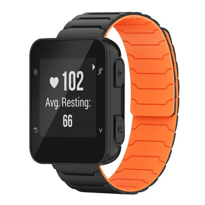 Bracelet de montre magnétique en silicone xDfind, For Garmin Fenix 8/7X/6X/5X 26mm, For Garmin Fenix 8/7/6/5 22mm, For Garmin Forerunner 35/30/35J 20mm