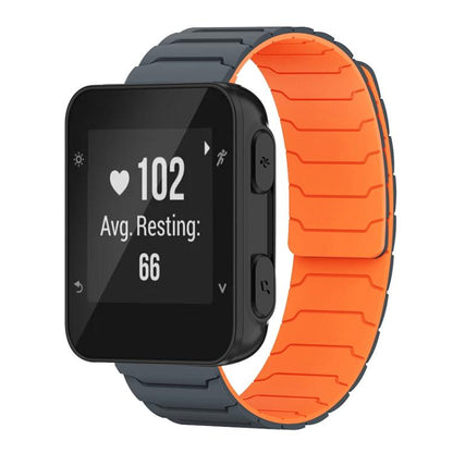 Bracelet de montre magnétique en silicone xDfind, For Garmin Fenix 8/7X/6X/5X 26mm, For Garmin Fenix 8/7/6/5 22mm, For Garmin Forerunner 35/30/35J 20mm