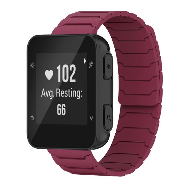 Bracelet de montre magnétique en silicone xDfind, For Garmin Fenix 8/7X/6X/5X 26mm, For Garmin Fenix 8/7/6/5 22mm, For Garmin Forerunner 35/30/35J 20mm