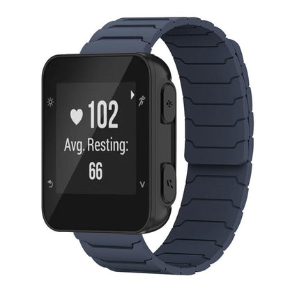 Bracelet de montre magnétique en silicone xDfind, For Garmin Fenix 8/7X/6X/5X 26mm, For Garmin Fenix 8/7/6/5 22mm, For Garmin Forerunner 35/30/35J 20mm
