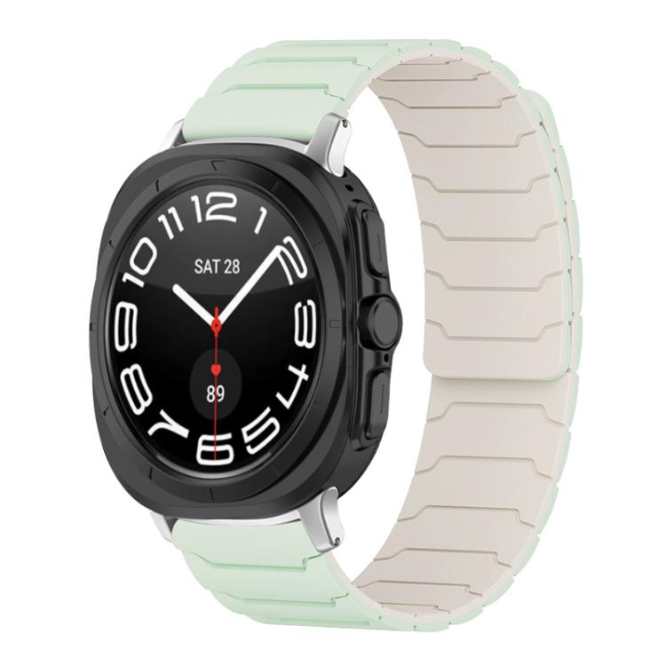 Bracelet de montre magnétique en silicone xDfind, For Samsung Galaxy Watch Ultra / Ultra 2025, For Samsung Galaxy Watch8 / 8 Classic, For Samsung Galaxy Watch 7 / 6 / 5 / FE