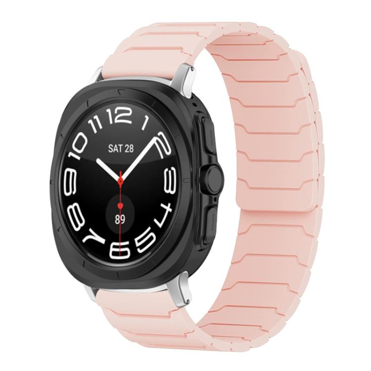 Bracelet de montre magnétique en silicone xDfind, For Samsung Galaxy Watch Ultra / Ultra 2025, For Samsung Galaxy Watch8 / 8 Classic, For Samsung Galaxy Watch 7 / 6 / 5 / FE