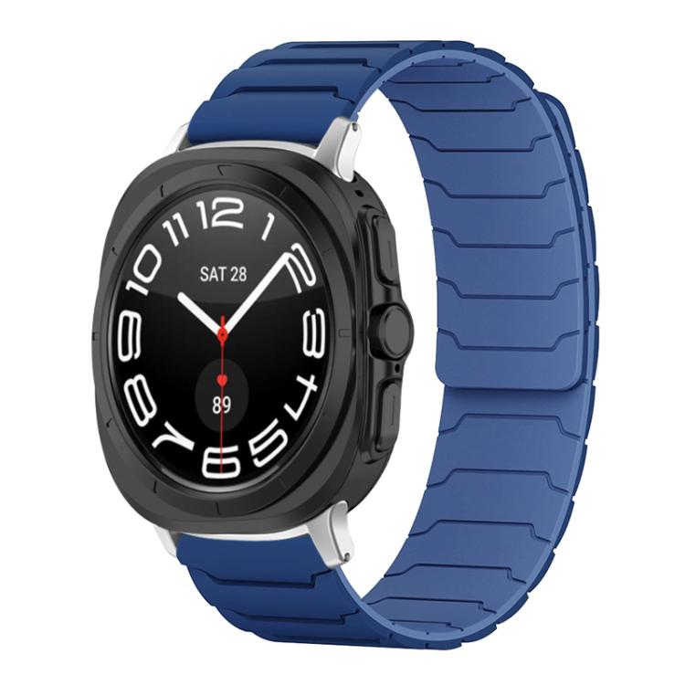 Bracelet de montre magnétique en silicone xDfind, For Samsung Galaxy Watch Ultra / Ultra 2025, For Samsung Galaxy Watch8 / 8 Classic, For Samsung Galaxy Watch 7 / 6 / 5 / FE