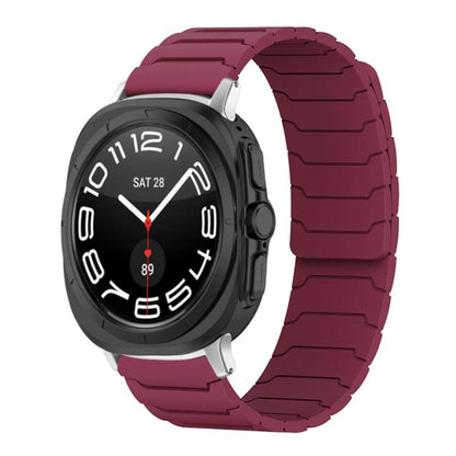 Bracelet de montre magnétique en silicone xDfind, For Samsung Galaxy Watch Ultra / Ultra 2025, For Samsung Galaxy Watch8 / 8 Classic, For Samsung Galaxy Watch 7 / 6 / 5 / FE