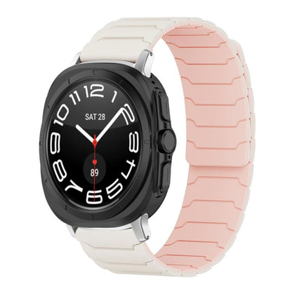 Bracelet de montre magnétique en silicone xDfind, For Samsung Galaxy Watch Ultra / Ultra 2025, For Samsung Galaxy Watch8 / 8 Classic, For Samsung Galaxy Watch 7 / 6 / 5 / FE