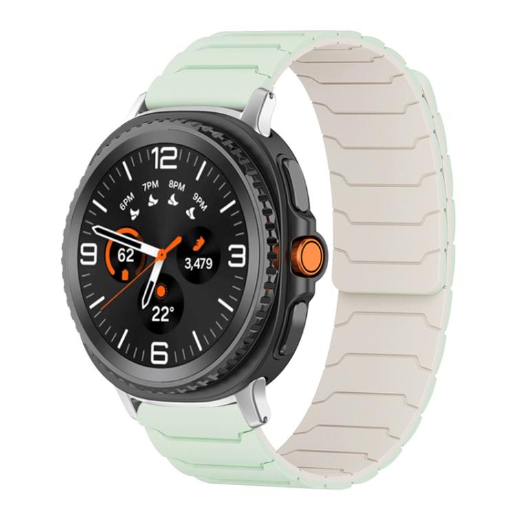 Bracelet de montre magnétique en silicone xDfind, For Samsung Galaxy Watch Ultra / Ultra 2025, For Samsung Galaxy Watch8 / 8 Classic, For Samsung Galaxy Watch 7 / 6 / 5 / FE