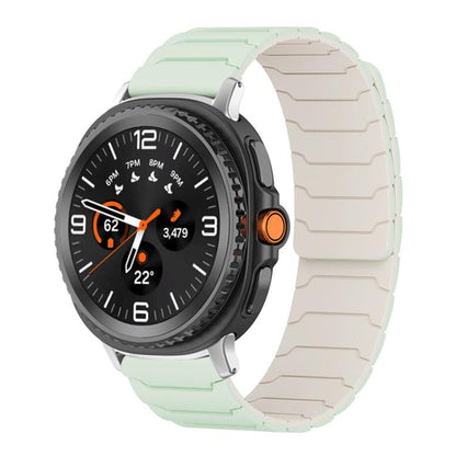 Bracelet de montre magnétique en silicone xDfind, For Samsung Galaxy Watch Ultra / Ultra 2025, For Samsung Galaxy Watch8 / 8 Classic, For Samsung Galaxy Watch 7 / 6 / 5 / FE
