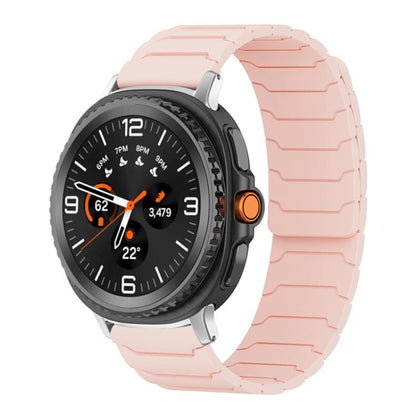 Bracelet de montre magnétique en silicone xDfind, For Samsung Galaxy Watch Ultra / Ultra 2025, For Samsung Galaxy Watch8 / 8 Classic, For Samsung Galaxy Watch 7 / 6 / 5 / FE