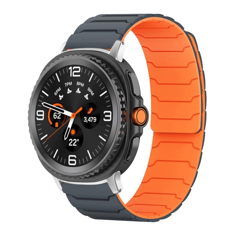 Bracelet de montre magnétique en silicone xDfind, For Samsung Galaxy Watch Ultra / Ultra 2025, For Samsung Galaxy Watch8 / 8 Classic, For Samsung Galaxy Watch 7 / 6 / 5 / FE