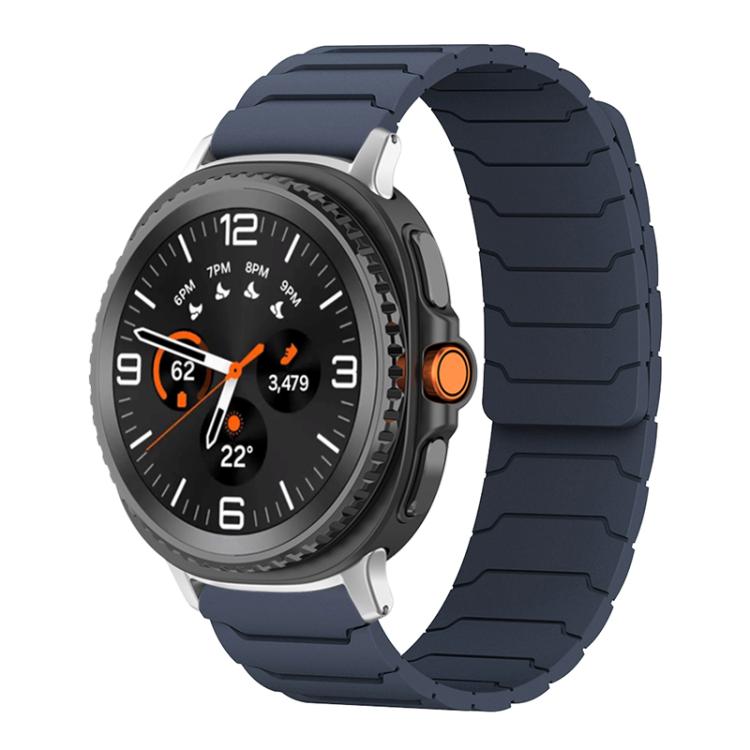 Bracelet de montre magnétique en silicone xDfind, For Samsung Galaxy Watch Ultra / Ultra 2025, For Samsung Galaxy Watch8 / 8 Classic, For Samsung Galaxy Watch 7 / 6 / 5 / FE