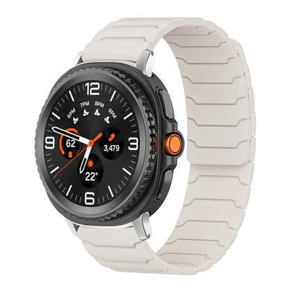 Bracelet de montre magnétique en silicone xDfind, For Samsung Galaxy Watch Ultra / Ultra 2025, For Samsung Galaxy Watch8 / 8 Classic, For Samsung Galaxy Watch 7 / 6 / 5 / FE