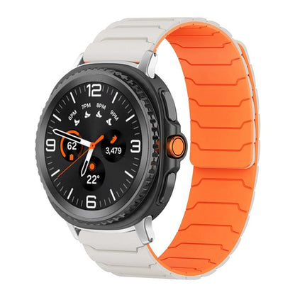 Bracelet de montre magnétique en silicone xDfind, For Samsung Galaxy Watch Ultra / Ultra 2025, For Samsung Galaxy Watch8 / 8 Classic, For Samsung Galaxy Watch 7 / 6 / 5 / FE
