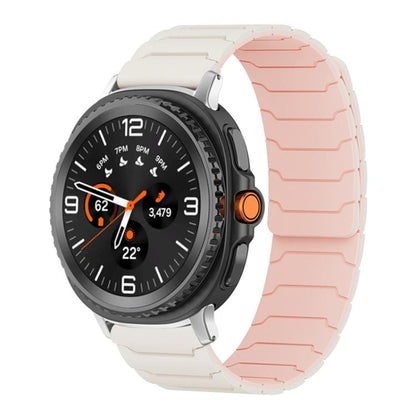 Bracelet de montre magnétique en silicone xDfind, For Samsung Galaxy Watch Ultra / Ultra 2025, For Samsung Galaxy Watch8 / 8 Classic, For Samsung Galaxy Watch 7 / 6 / 5 / FE