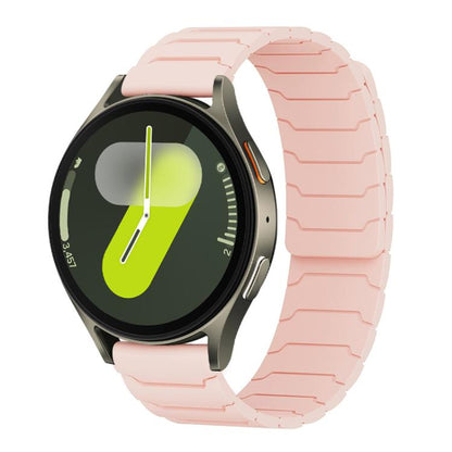 Bracelet de montre magnétique en silicone xDfind, For Samsung Galaxy Watch Ultra / Ultra 2025, For Samsung Galaxy Watch8 / 8 Classic, For Samsung Galaxy Watch 7 / 6 / 5 / FE