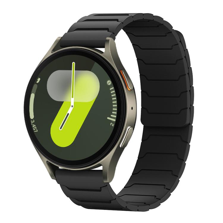 Bracelet de montre magnétique en silicone xDfind, For Samsung Galaxy Watch Ultra / Ultra 2025, For Samsung Galaxy Watch8 / 8 Classic, For Samsung Galaxy Watch 7 / 6 / 5 / FE