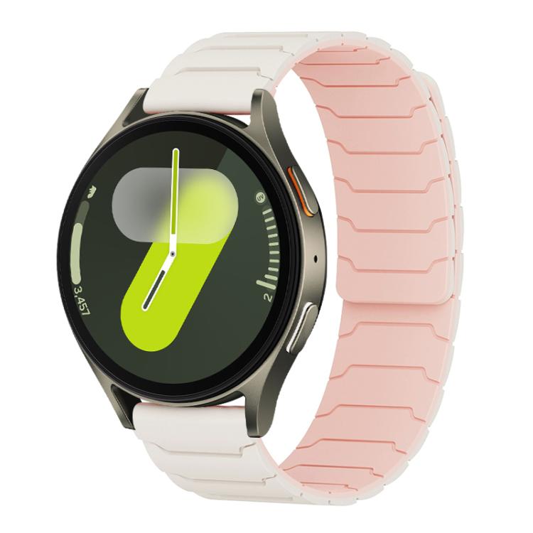 Bracelet de montre magnétique en silicone xDfind, For Samsung Galaxy Watch Ultra / Ultra 2025, For Samsung Galaxy Watch8 / 8 Classic, For Samsung Galaxy Watch 7 / 6 / 5 / FE