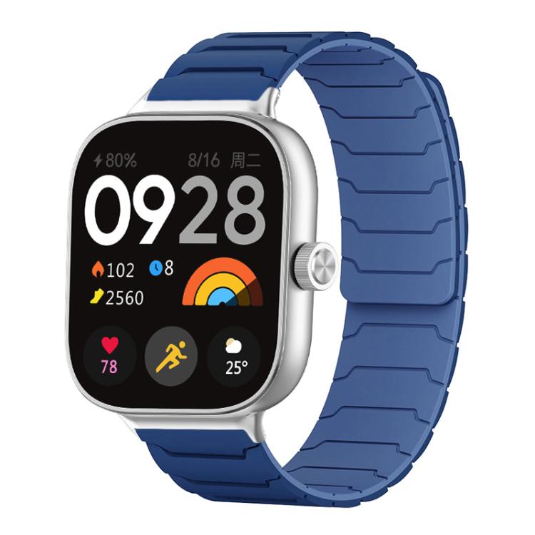 Bracelet de montre magnétique en silicone xDfind, For Xiaomi Band 10 Pro/9 Pro/Redmi Watch 6/5/4, For Redmi Watch 3 Active / Watch 3 Lite, For Redmi Watch 3