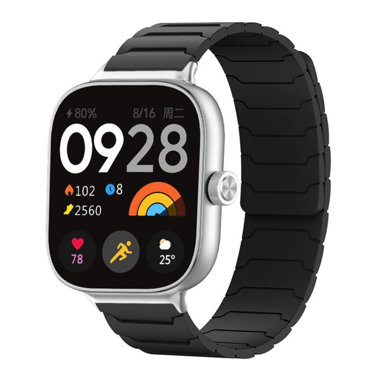 Bracelet de montre magnétique en silicone xDfind, For Xiaomi Band 10 Pro/9 Pro/Redmi Watch 6/5/4, For Redmi Watch 3 Active / Watch 3 Lite, For Redmi Watch 3