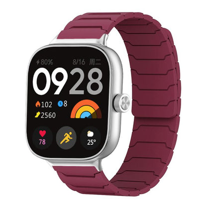 Bracelet de montre magnétique en silicone xDfind, For Xiaomi Band 10 Pro/9 Pro/Redmi Watch 6/5/4, For Redmi Watch 3 Active / Watch 3 Lite, For Redmi Watch 3